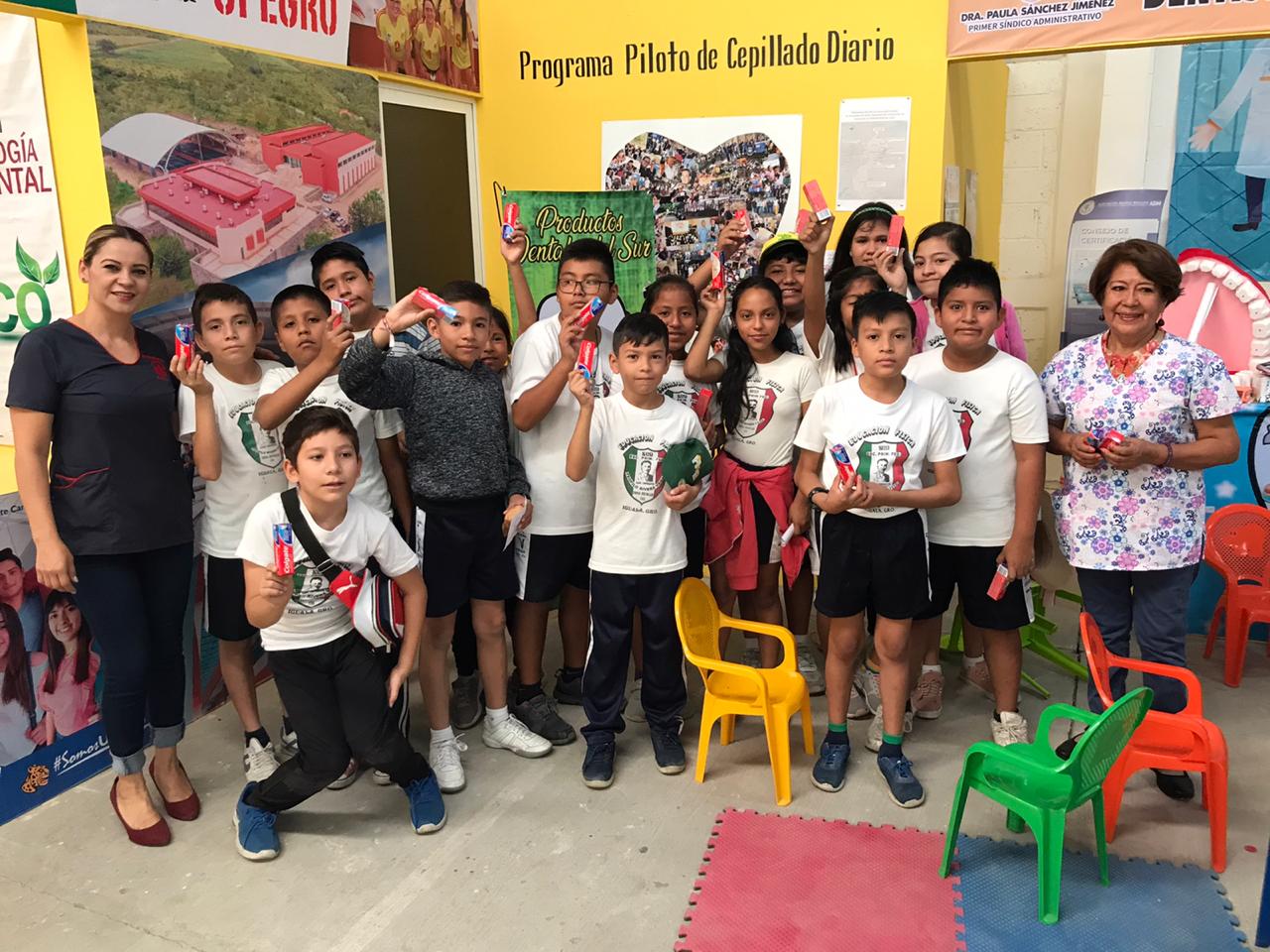 Pláticas sobre higiene bucal y correcto cepillado, Norte de Guerrero